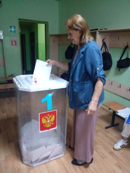 Старшее поколение к выборам всегда относится ответственно.