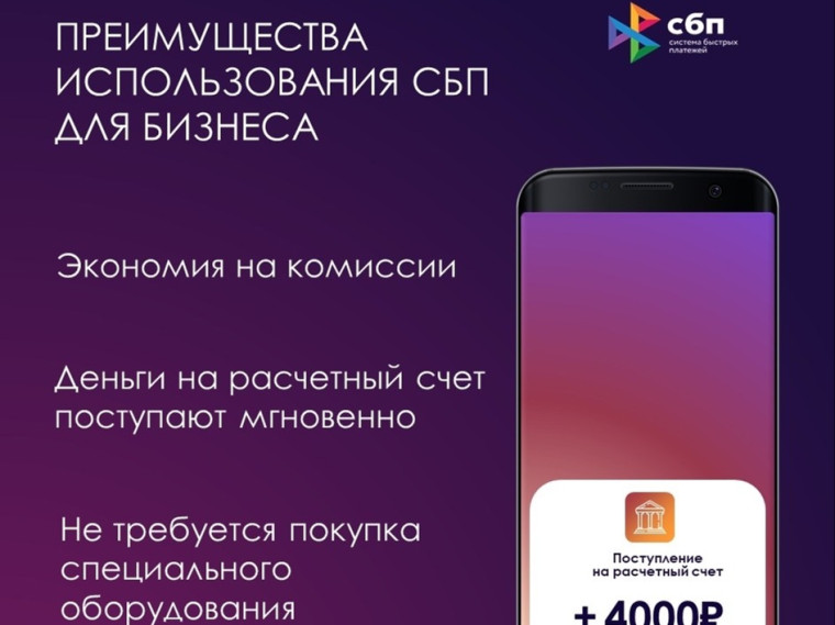Подключите свой бизнес к Системе быстрых платежей и откройте новые возможности для своих клиентов!.