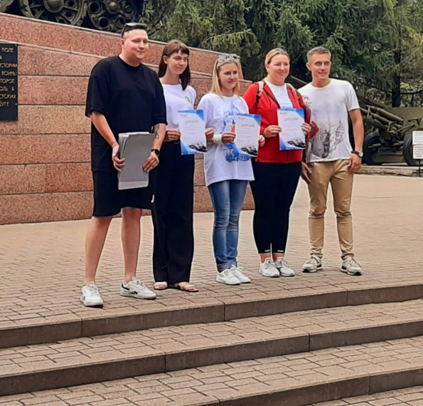 Волонтёры Победы Белгородского района приняли участие в историческом квесте «Огненная дуга».