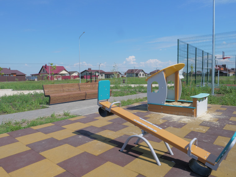 У жителей села Севрюково появилась новая рекреационная зона.