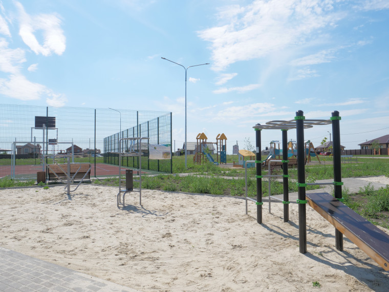 У жителей села Севрюково появилась новая рекреационная зона.
