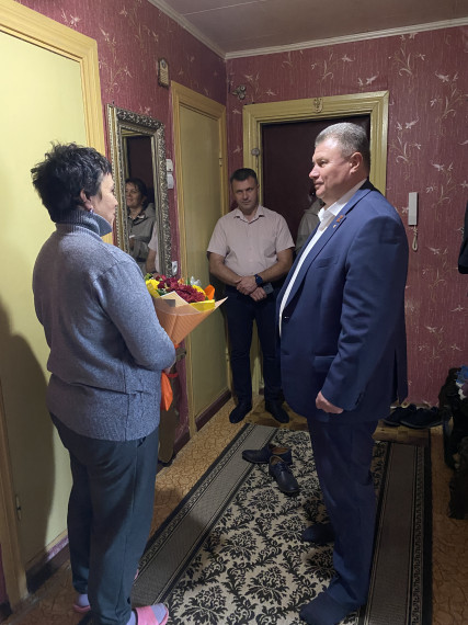 Владимир Перцев встретился с семьями мобилизованных жителей.