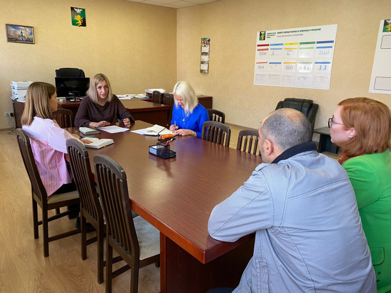 В комитете имущественных и земельных отношений администрации Белгородского района состоялся личный приём граждан.