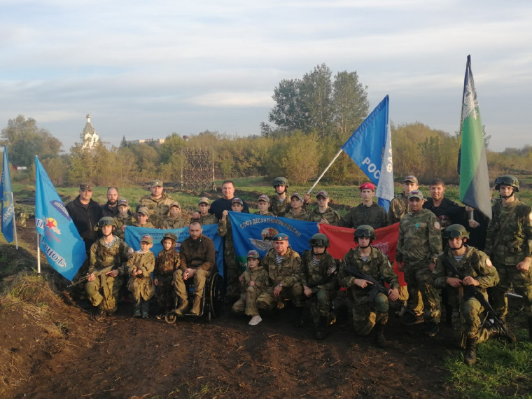 В Белгородском районе появилась военнизированная полоса препятствий «Тропа боевого братства».