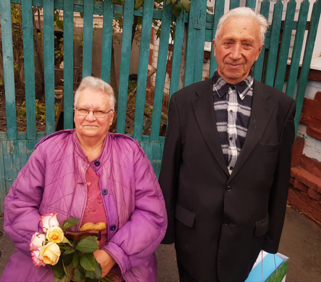 Жители Белгородского района отметили бриллиантовую свадьбу.