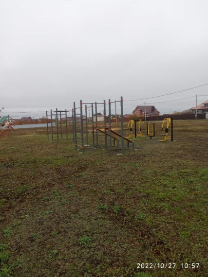 В Новой Нелидовке появилась новая спортивная площадка.
