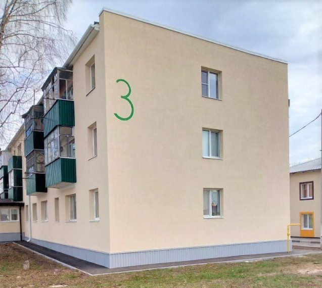 В Комсомольском утеплили фасады шести многоквартирных домов.