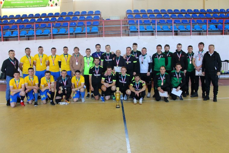 Команда Белгородского района стала призёром областной Спартакиады по мини-футболу.