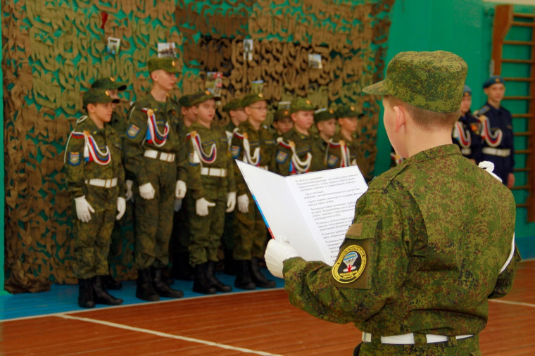В Белгородском районе состоялось принятие присяги курсантами военно-патриотического клуба «Крылья Белогорья».
