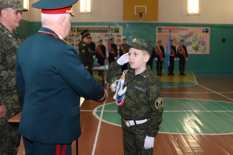 В Белгородском районе состоялось принятие присяги курсантами военно-патриотического клуба «Крылья Белогорья».