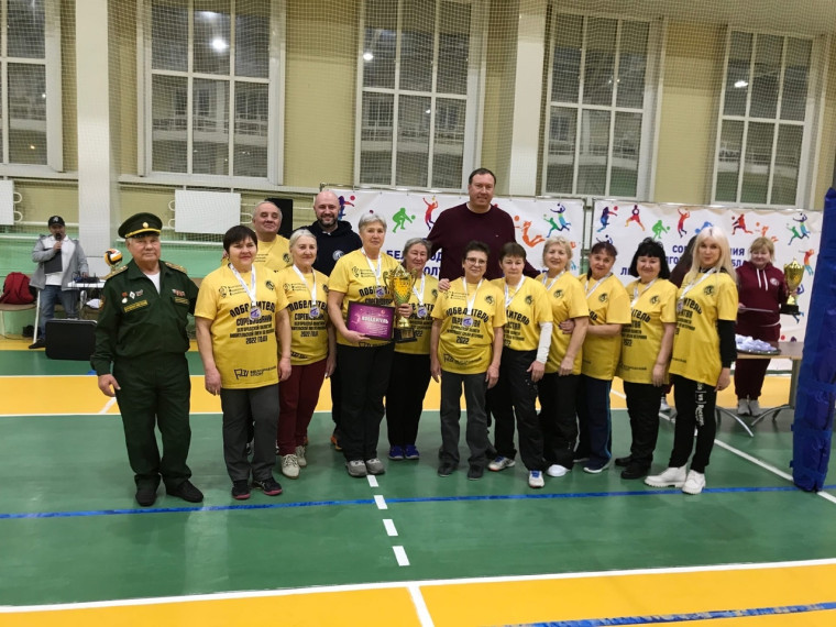 Волейболисты-ветераны Белгородского района завоевали призовые места в областном турнире.