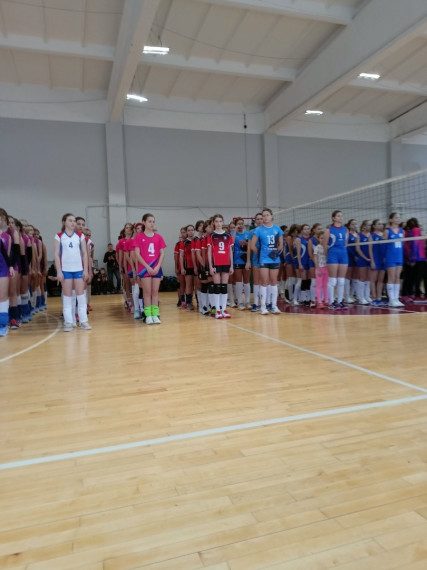 Наши юные волейболистки приняли участие в первенстве федерального округа России.