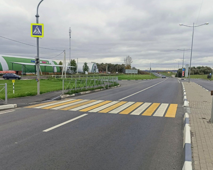 В Белгородском районе обновлён участок трассы Разумное-Севрюково-Новосадовый.