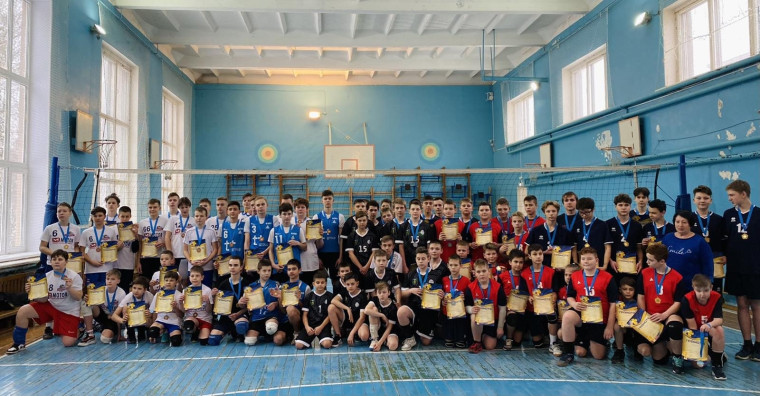 Команда ДЮСШ Белгородского района завоевала 2 место в турнире «Детской волейбольной лиги Курской области 2022/23».