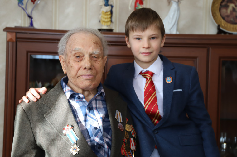 Григорий Маркович Осминко отметил 105-летний юбилей.