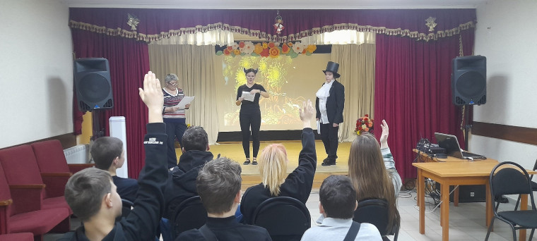 В Центре культурного развития села Беловское состоялся литературный час «По сказкам Пушкина».