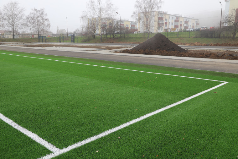 Весной в Беловском планируется завершить благоустройство «умной» спортивной площадки.