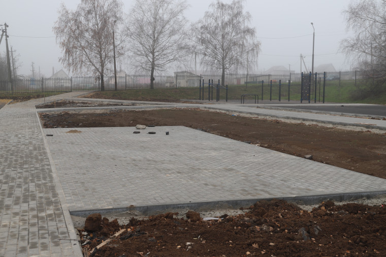 Весной в Беловском планируется завершить благоустройство «умной» спортивной площадки.