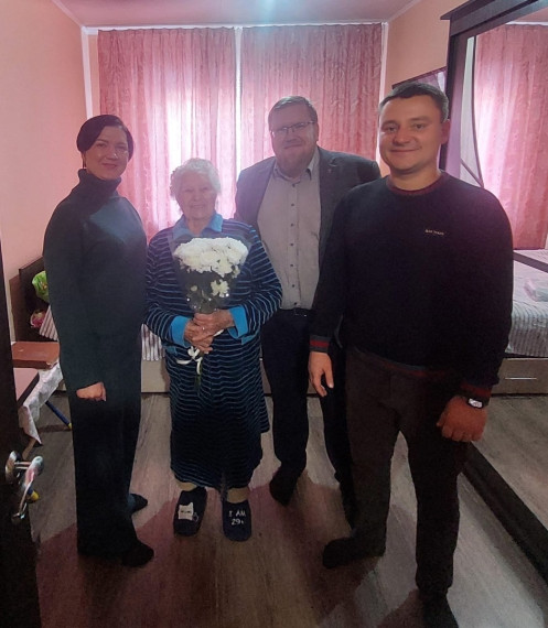 Ольга Васильевна Фирсова отметила 95-летие.