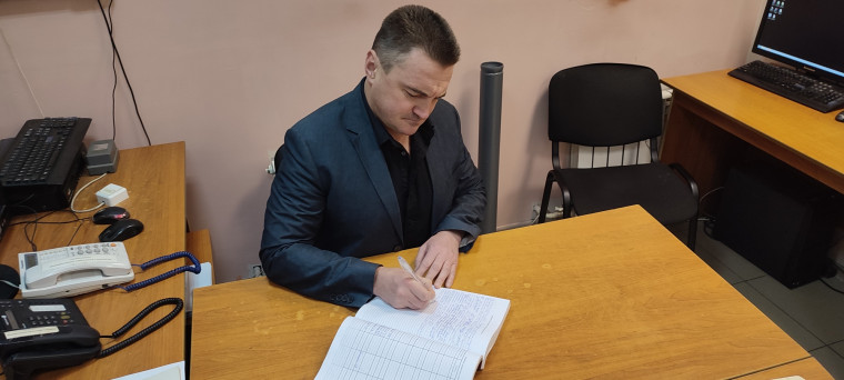 Представитель Общественного совета при УМВД Белгородской области Алексей Потапов посетил с проверкой ОМВД России по Белгородскому району.