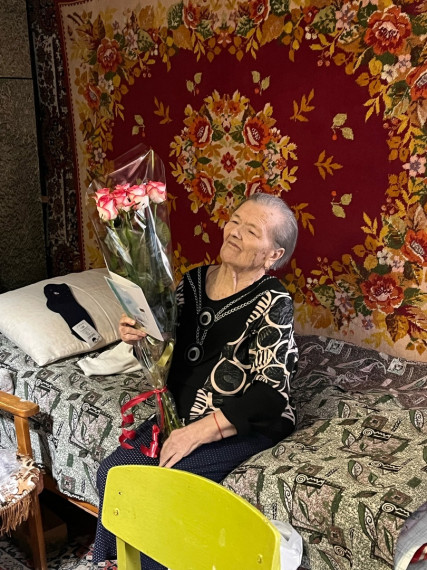Лидия Сергеевна Пустобаева из села Беломестное отметила 95-летие.