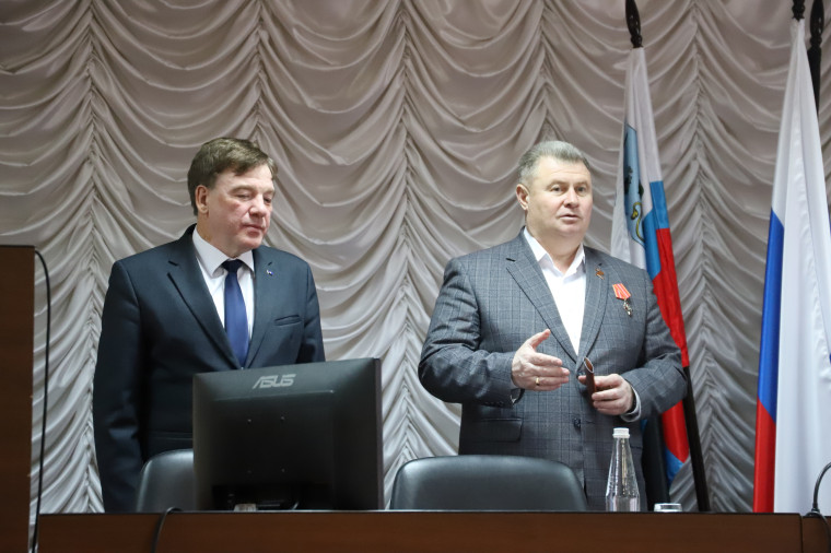 Состоялось 57 заседание Муниципального совета Белгородского района.