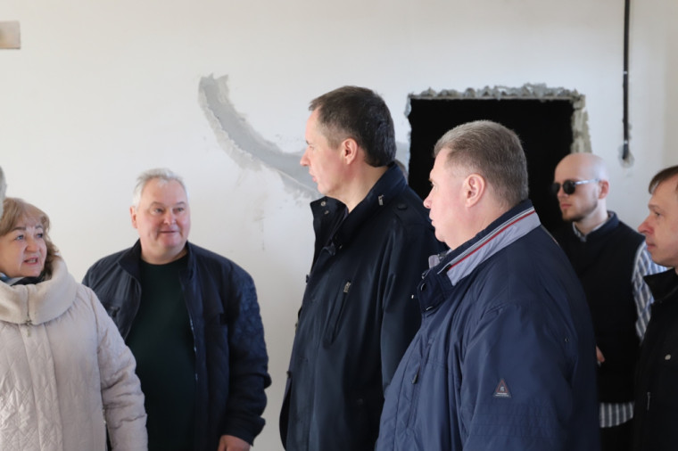 Вячеслав Гладков посетил с рабочим визитом Белгородский район.
