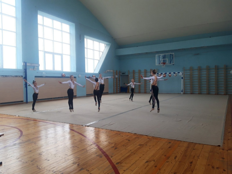 Секция эстетической гимнастики «Айседора» провела отчётный концерт.