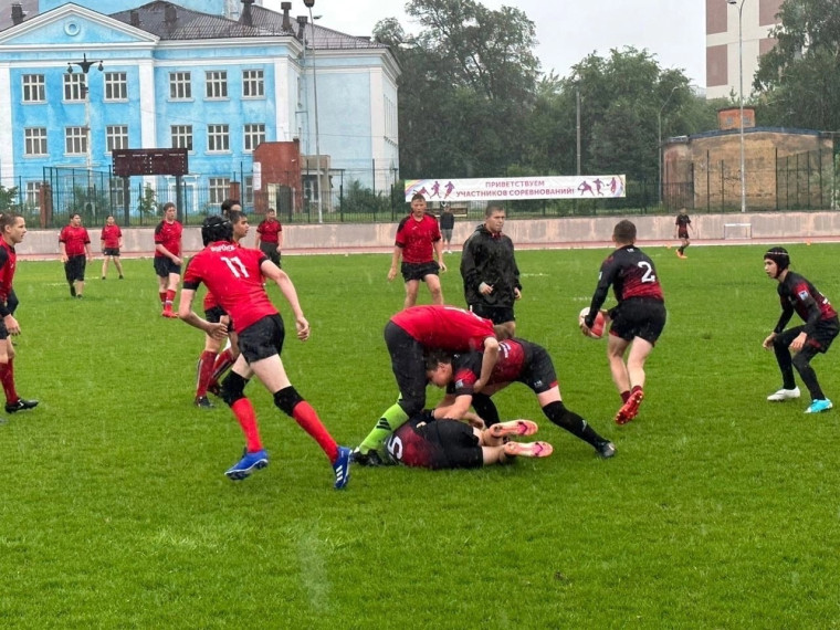Регбийная команда Белгородского района одержала победу в тест-матче со Сборной Воронежской области.