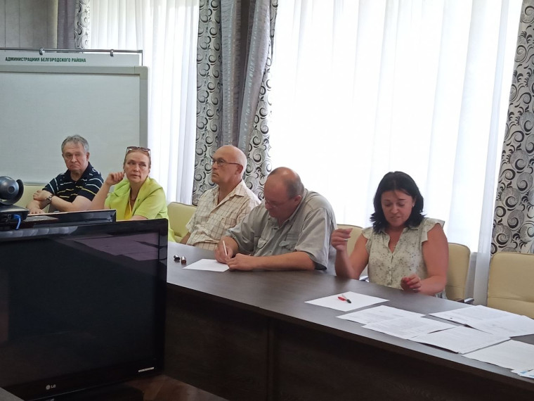 Состоялось заседание рабочей группы Белгородской районной территориальной избирательной комиссии..