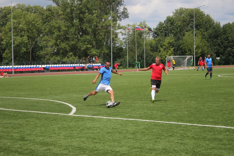 Чемпионат Белгородского района по футболу 8x8 продолжается.
