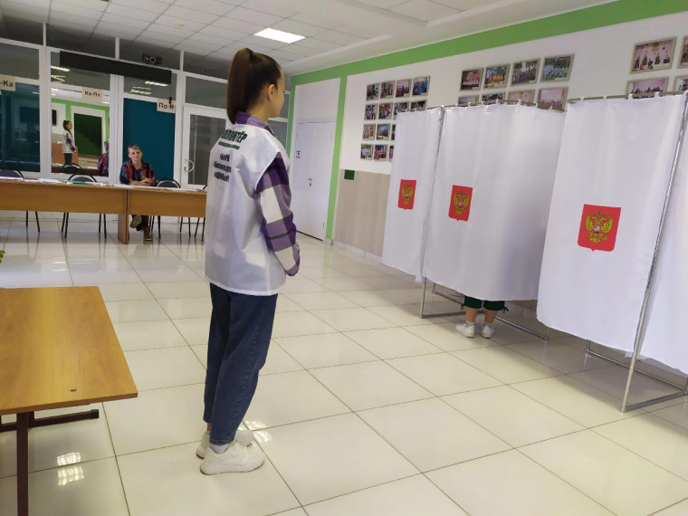 В Белгородском районе стартовал второй день голосования.