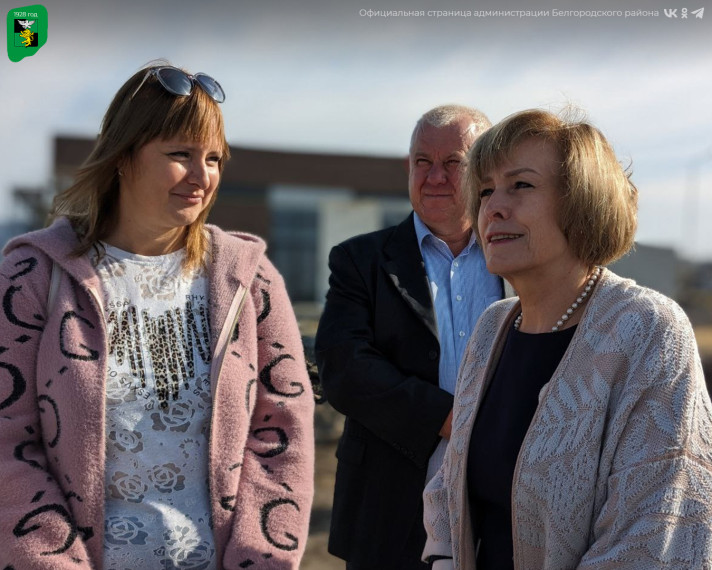 Первый заместитель главы администрации Белгородского района Анна Куташова встретилась с жителями Новосадовского и Тавровского поселений.