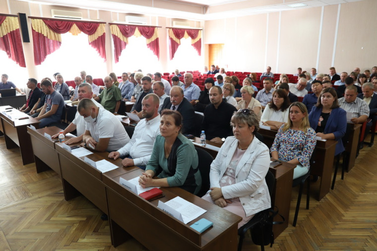 Состоялось первое организационное заседание Муниципального совета Белгородского района.