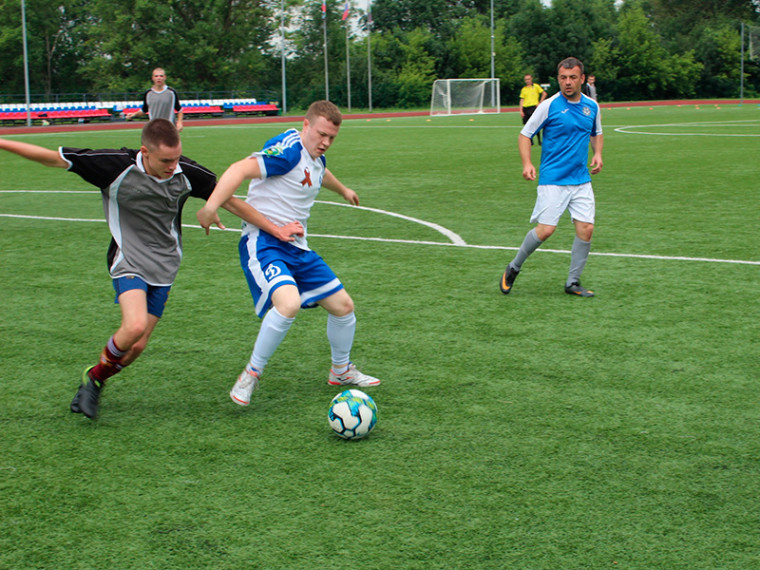 Команда ОМВД России по Белгородскому району стала серебряным призером чемпионата Белгородского района по футболу.