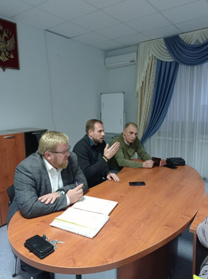 В Таврово прошла встреча с руководителями территориально общественного самоуправления.