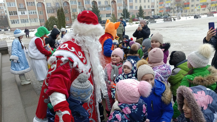 В преддверии новогодних праздников в Белгородском районе проходят мероприятия для детей.