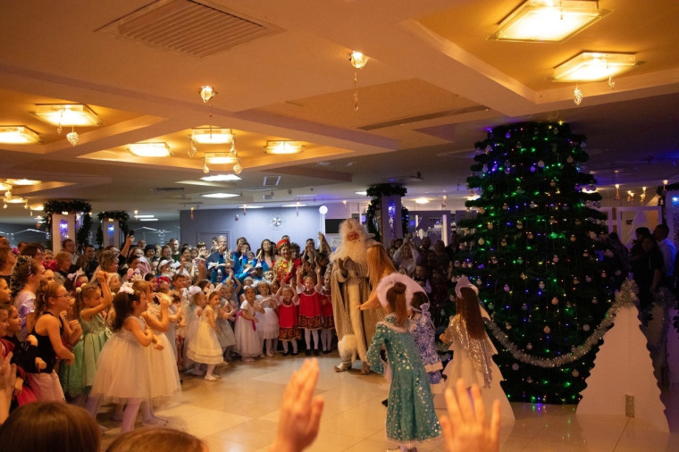 В преддверии новогодних праздников в Белгородском районе проходят мероприятия для детей.