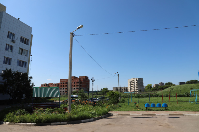 В рамках проекта «Решаем вместе» в 2023 году в двух поселениях Белгородского района обустроили уличное освещение.