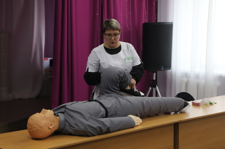 В Белгородском районе проходят курсы по оказанию первой медицинской помощи.