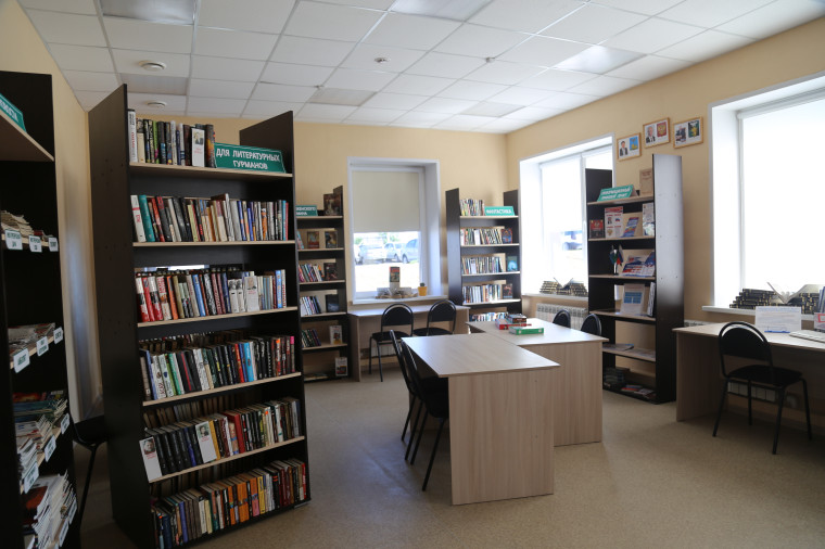Тавровскую поселенческую библиотеку имени Юрия Говорухо-Отрока модернизируют в рамках нацпроекта «Культура».