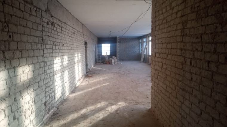 В селе Никольское начался капитальный ремонт школы.