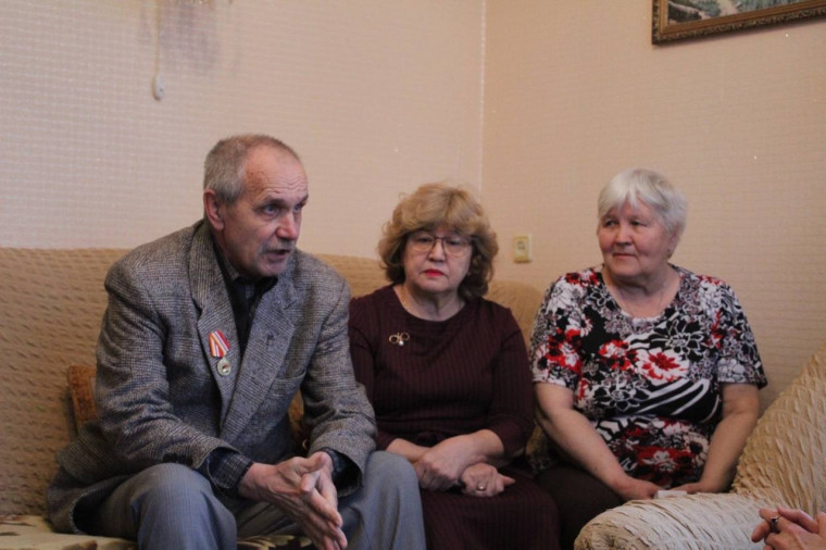 Анна Куташова посетила семьи участников Афганской войны.