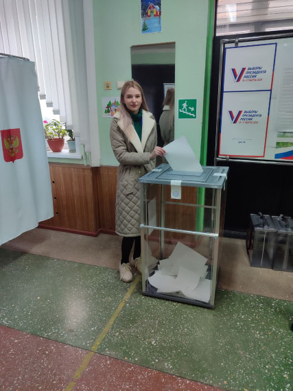 Активное участие в выборах принимает молодёжь Белгородского района.