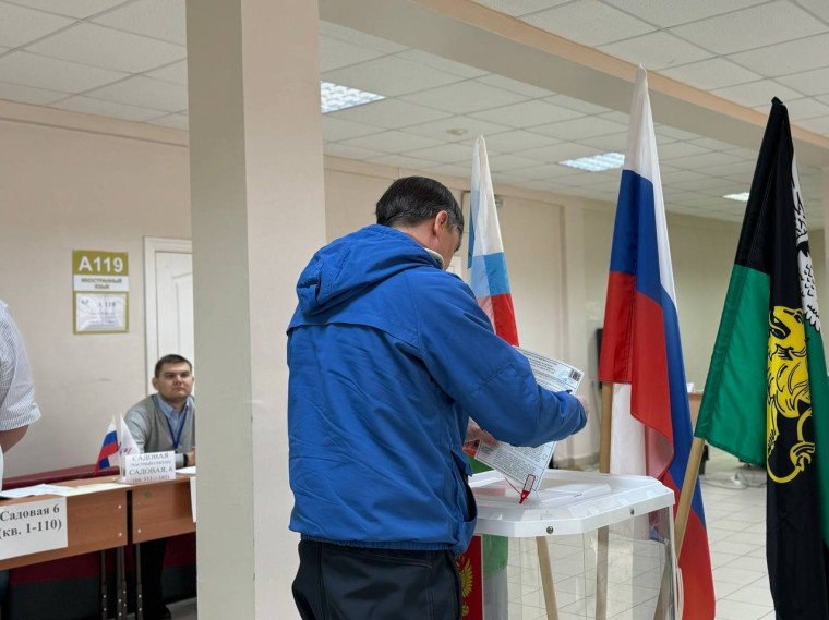 В Белгородском районе активно идут выборы Президента России.