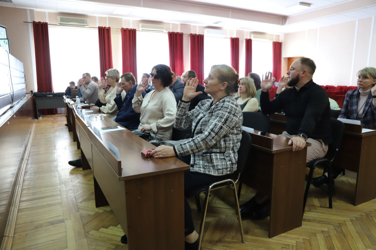 Состоялось 8 заседание Муниципального совета Белгородского района.