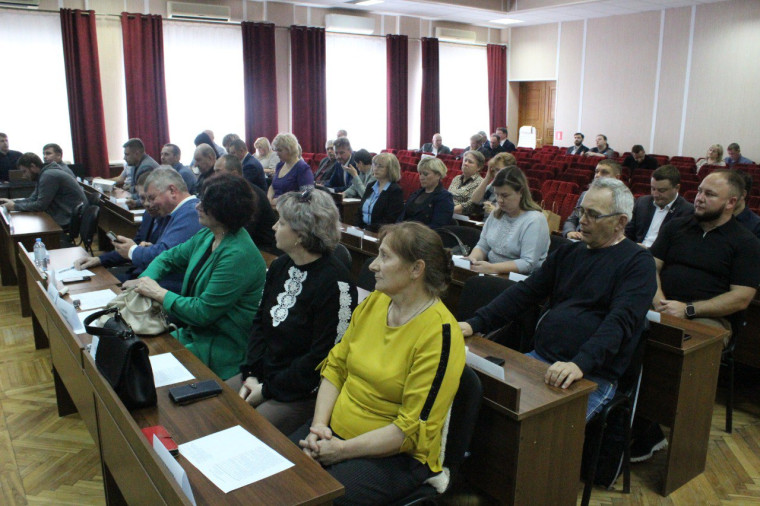 Состоялось 9 заседание Муниципального совета Белгородского района.