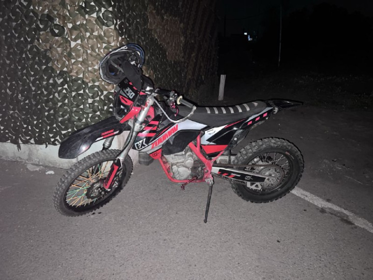 В отношении мотоциклиста возбуждено уголовное дело за повторное управление транспортным средством в нетрезвом виде.