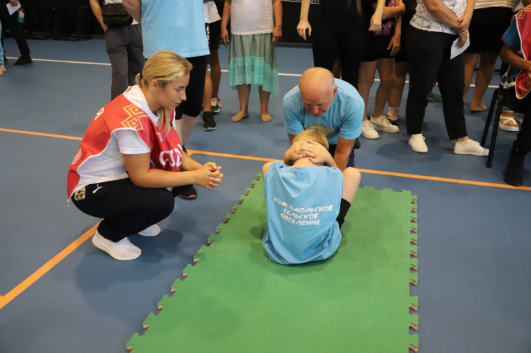 Весело и активно в посёлке Майский прошёл фестиваль комплекса ГТО.